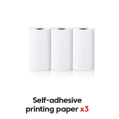 Mini Printer Portable Thermal Printer Meow Mini Smart Pocket Printer Wireless Bluetooth Paper Mobile Phone Photo Label Printers